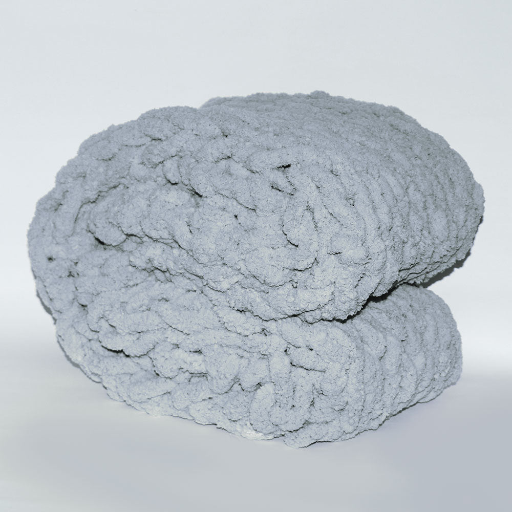 Thick Handwoven Chenille Knitted Throw Blanket